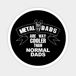 Best Metalhead Dad Best Dad Gift For Metalhead Males Dads Magnet